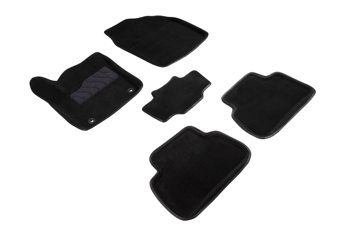 Ворсовые 3D коврики салона "Seintex", Toyota C-HR R1 2019-