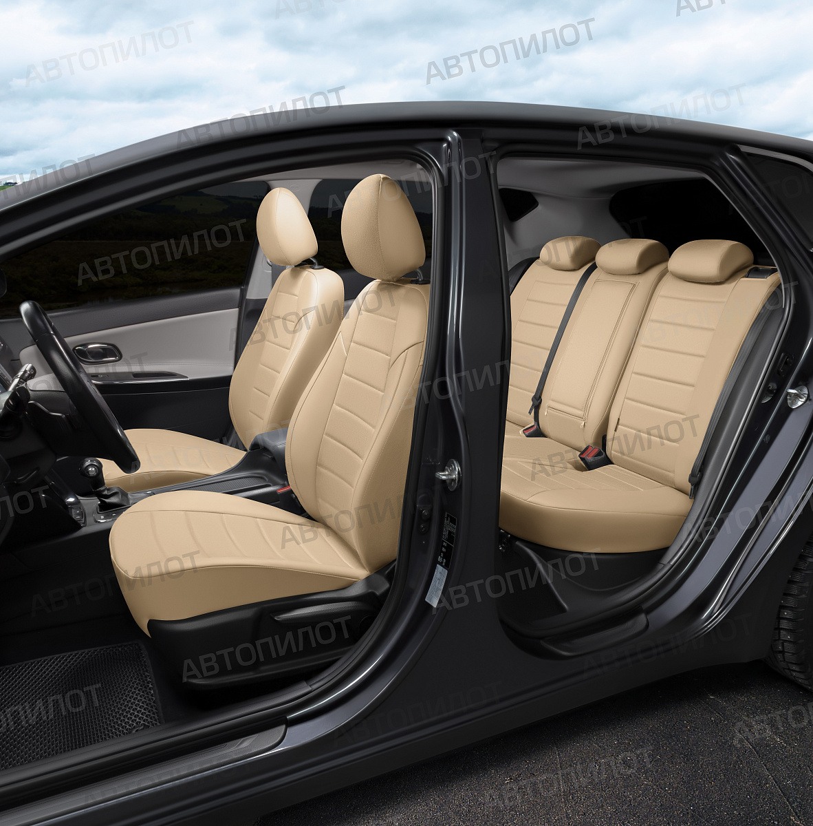 Авточехлы Chevrolet Orlando, 7 Мест, 2011-2013, "Автопилот"