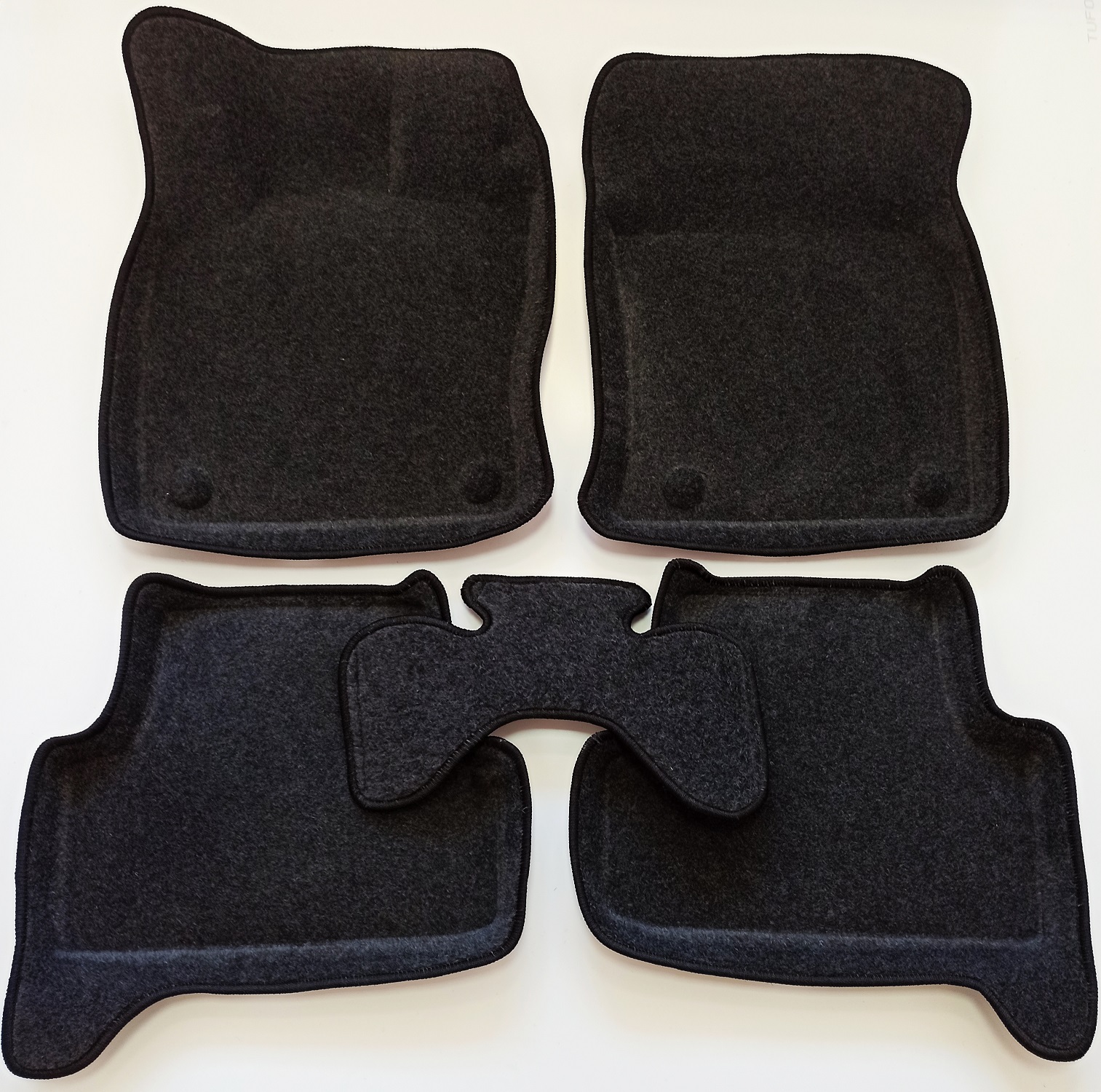 Ворсовые 3D коврики салона "Boratex" Skoda Karoq 2017- / Volkswagen Taos 2020-