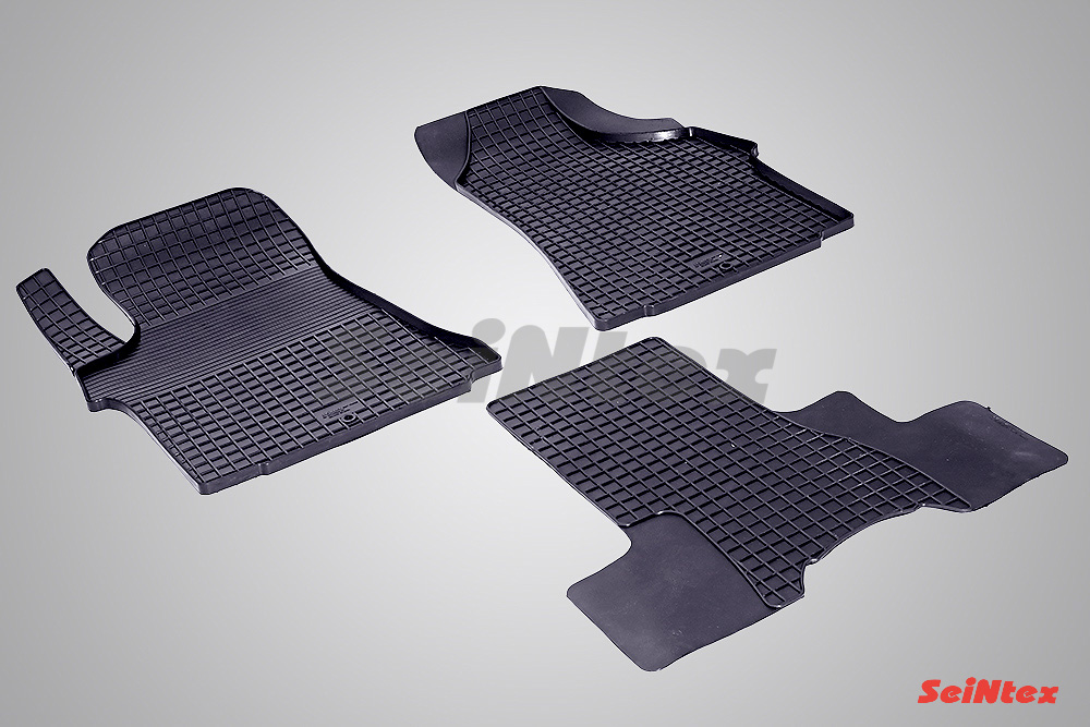 Резиновые коврики салона Сетка "Seintex", Hyundai H1 Starex 2007-