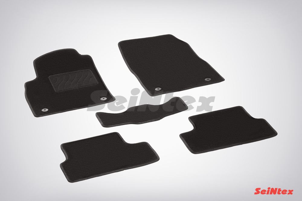 Ворсовые LUX коврики салона "Seintex", Opel Astra J 2010-