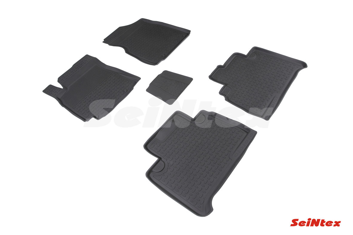 Резиновые коврики салона Высокий борт "Seintex" Geely Emgrand X7 2019-