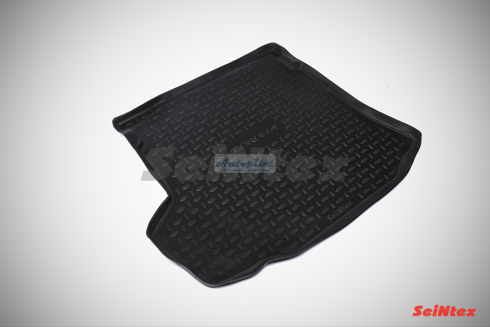 Полиуретановый коврик багажника "Seintex" Toyota Corolla 2007-2013