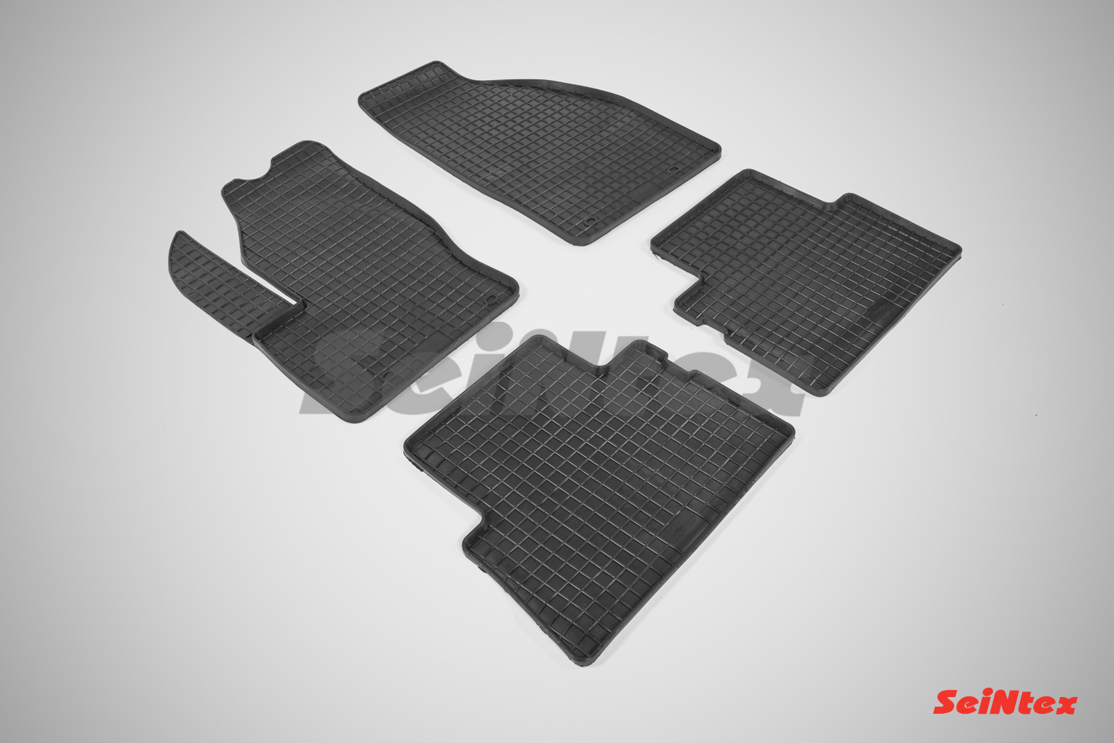 Резиновые коврики салона Сетка "Seintex", Ford C Max 2003-2010
