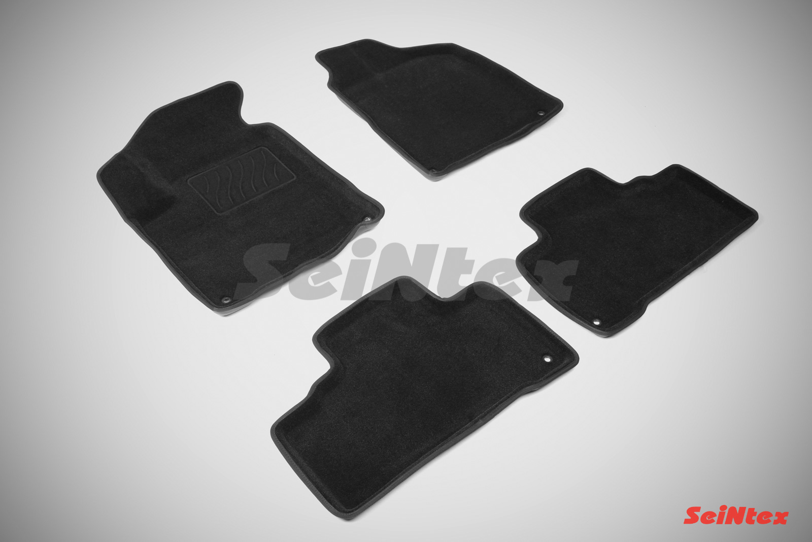 Ворсовые 3D коврики салона "Seintex", Ssang Yong Actyon New 2010-