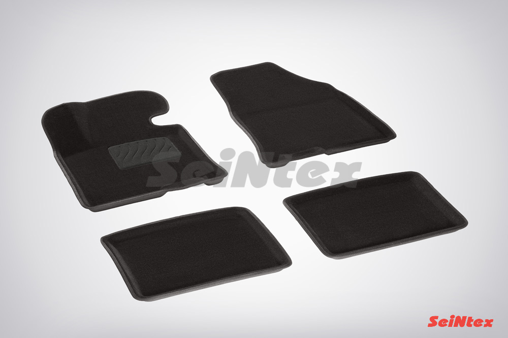 Ворсовые 3D коврики салона "Seintex", Hyundai I 40 2011-