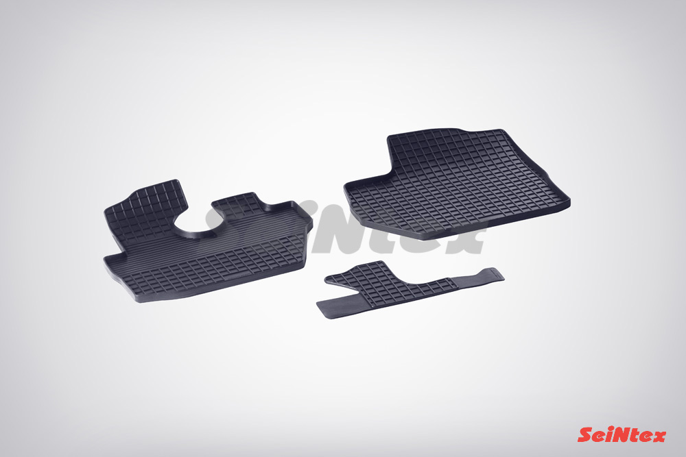 Резиновые коврики салона Сетка "Seintex", Hyundai Porter I 2005-2012