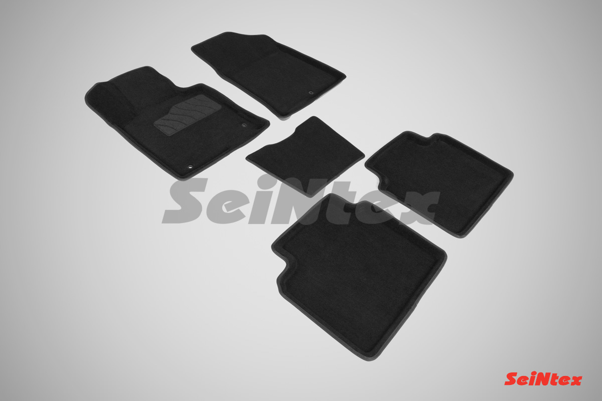Ворсовые 3D коврики салона "Seintex", Kia Optima IV 2014-2020