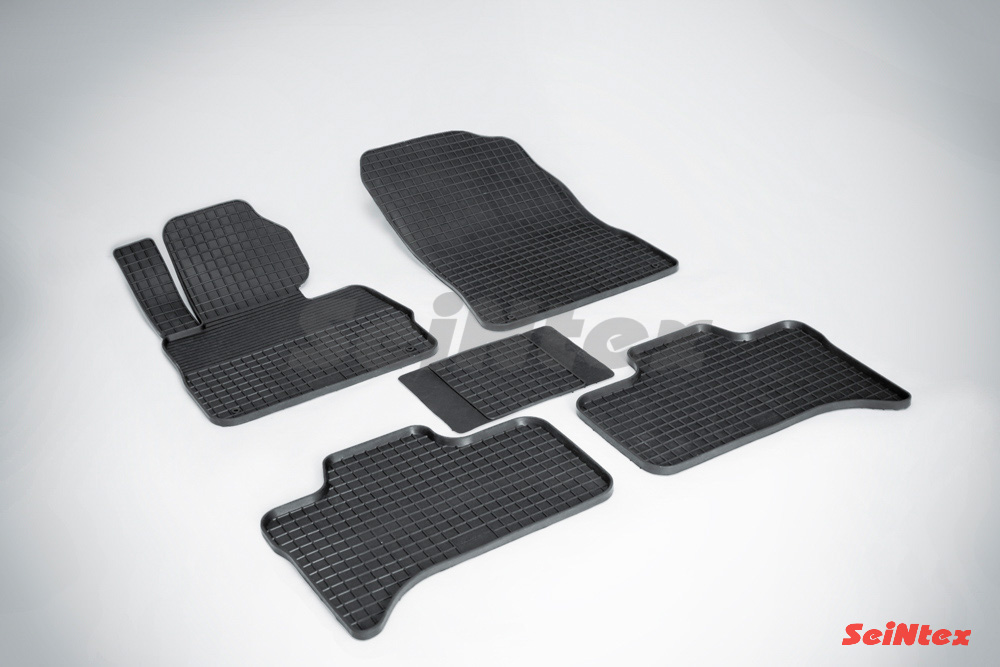 Резиновые коврики салона Сетка "Seintex", BMW X5 E53 2000-2006
