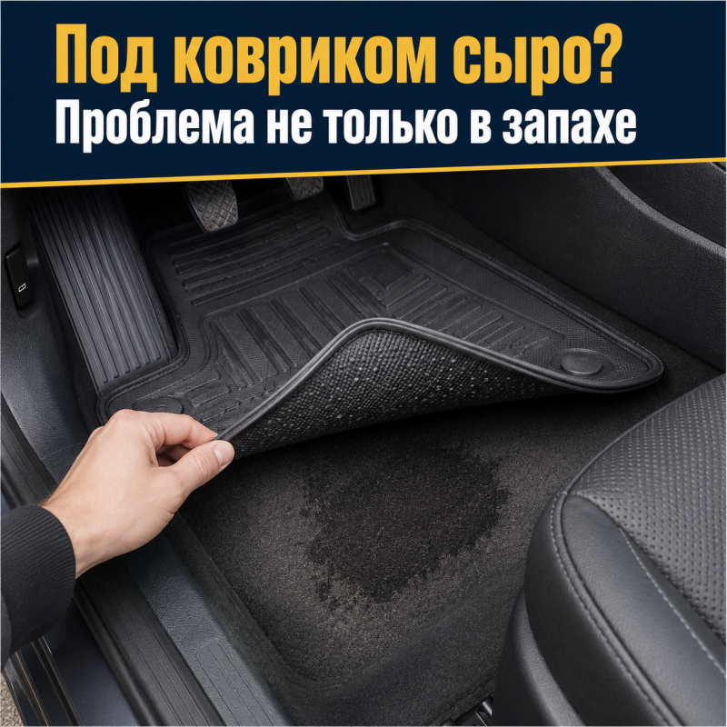 Влажный ковролин? Проблема не только в неприятном запахе