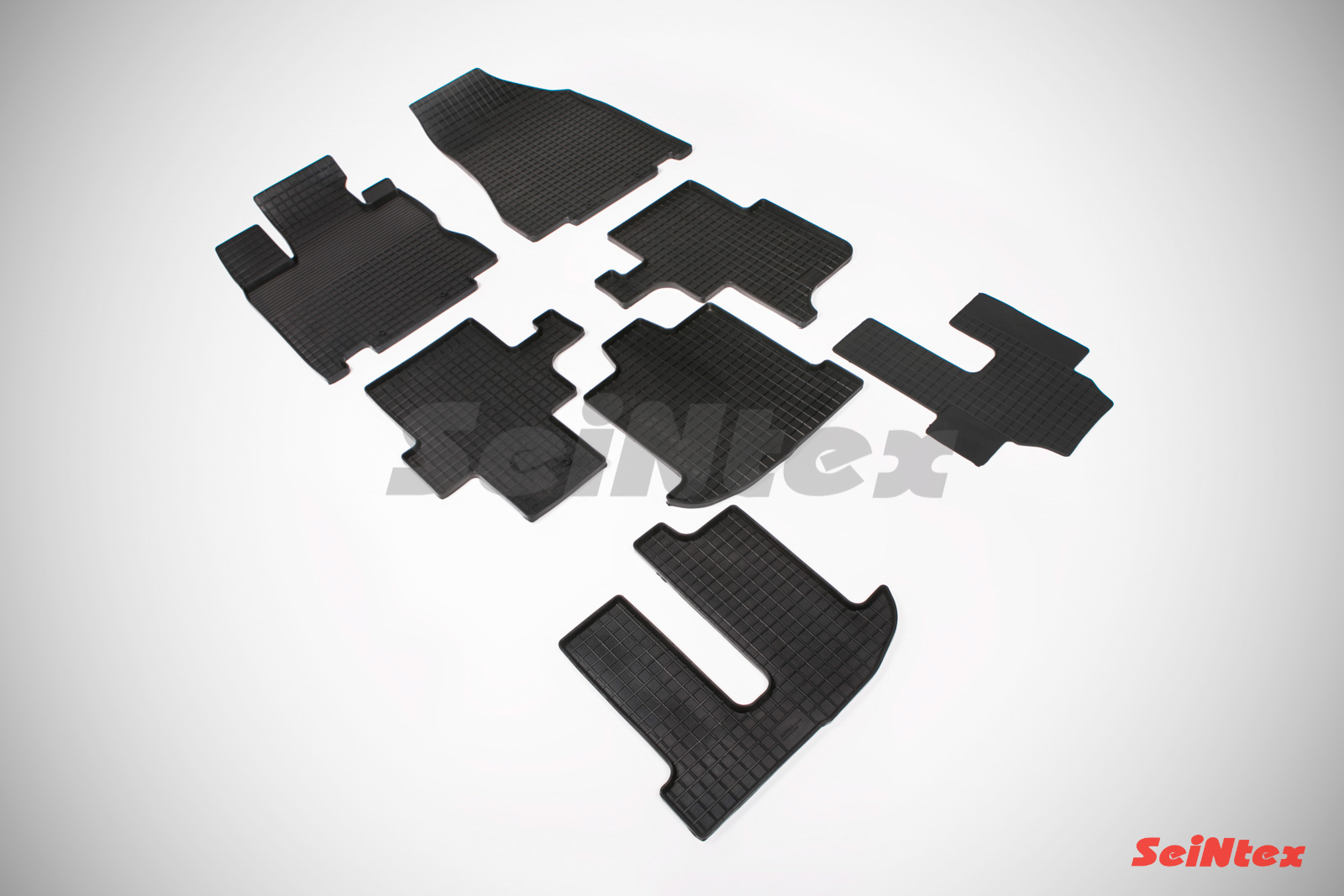 Резиновые коврики салона Сетка "Seintex", Infiniti JX 35 / QX 60 2012-