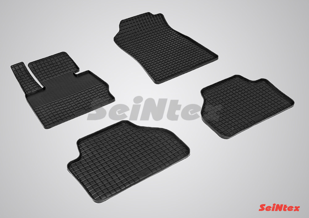Резиновые коврики салона Сетка "Seintex", BMW X3 F25 2010-