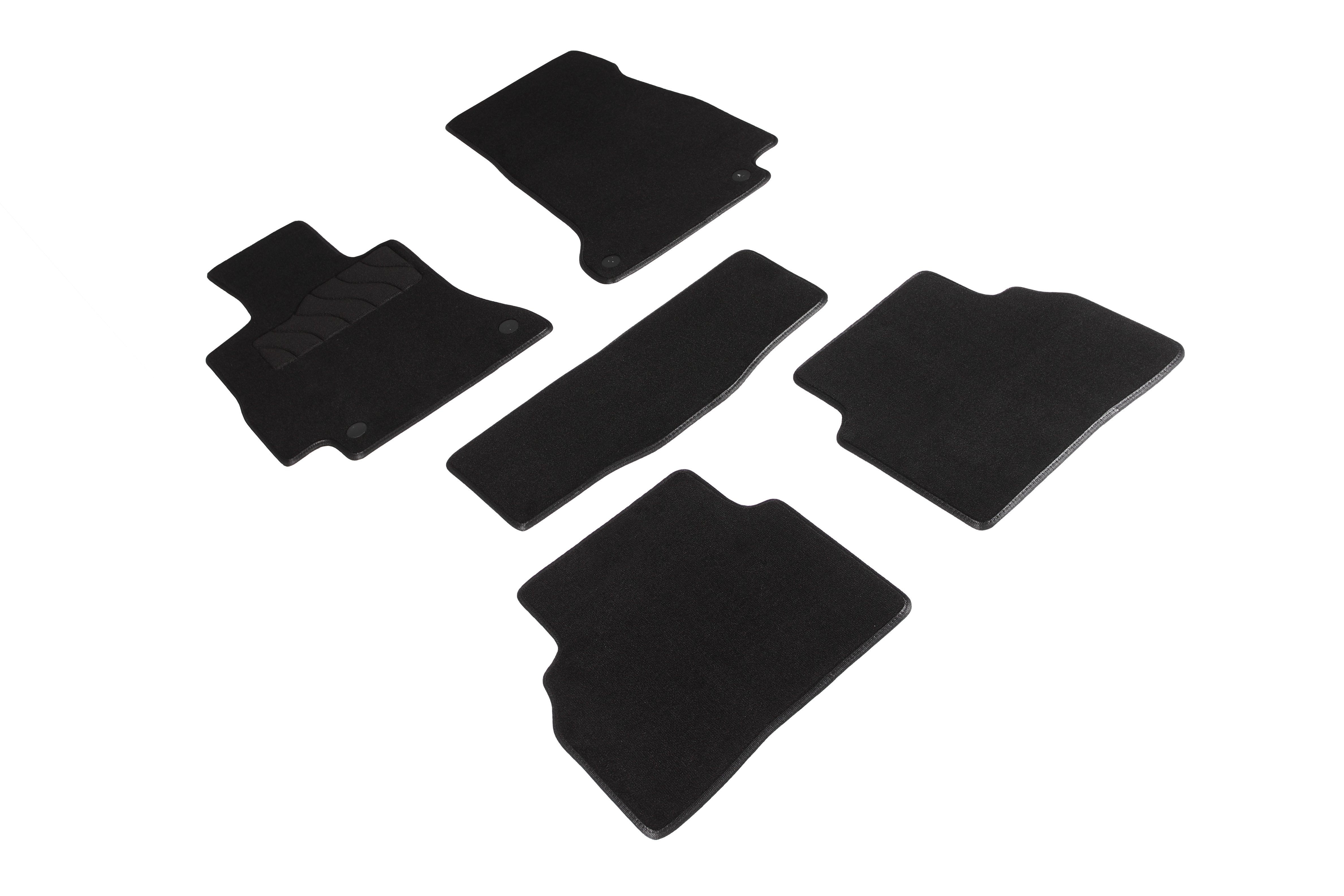 Ворсовые LUX коврики салона "Seintex", Mercedes-Benz CLS-Class lll (C257) 4Matic 2017-