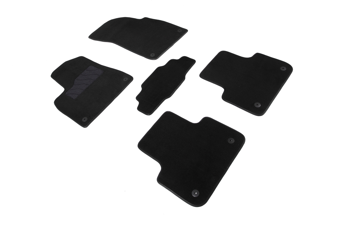 Ворсовые LUX коврики салона "Seintex", Audi Q8 2018-