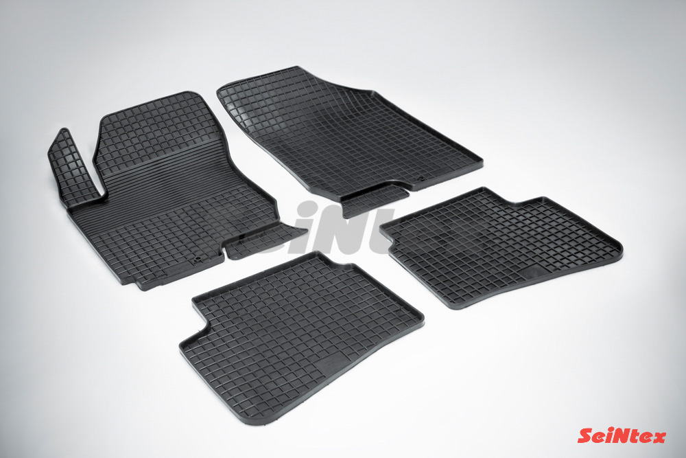 Резиновые коврики салона Сетка "Seintex", KIA Ceed 2007-2012