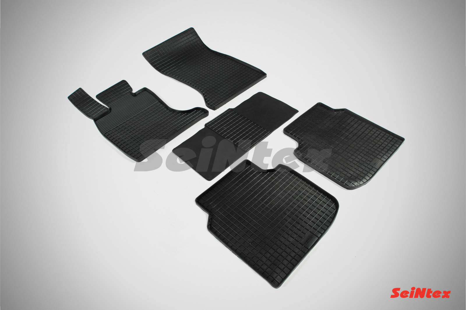 Резиновые коврики салона Сетка "Seintex", BMW 7 F02 2008-2015