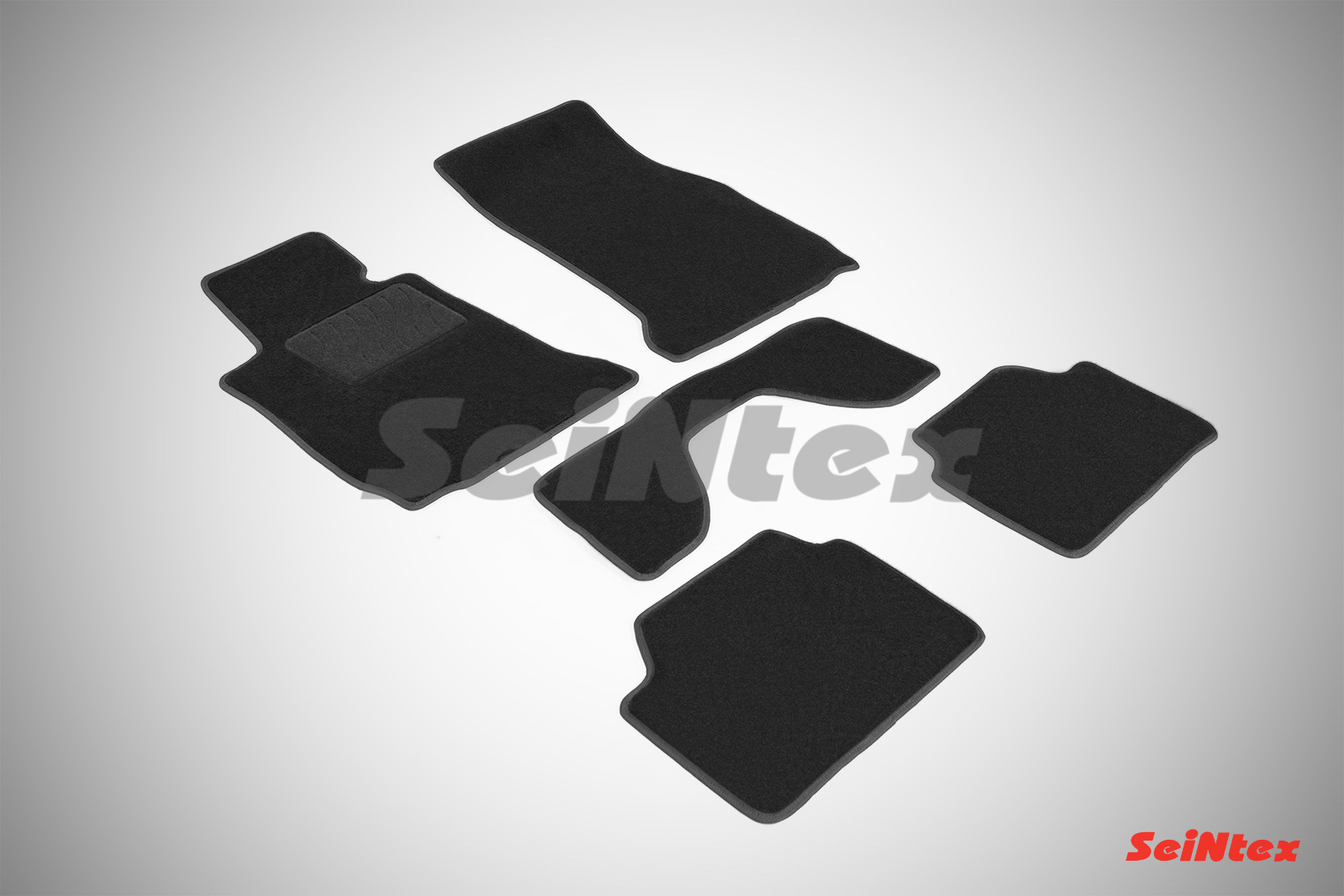 Ворсовые LUX коврики салона "Seintex", BMW 1 F20-21 2013-