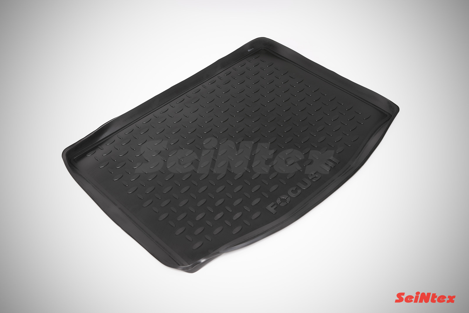 Полиуретановый коврик багажника "Seintex" Ford Focus III Hb 2011-2015