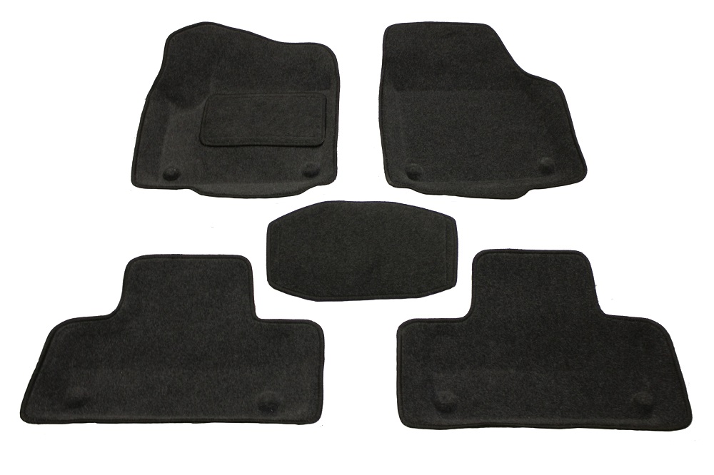 Ворсовые 3D коврики салона "Boratex" Land Rover Freelander II 2006-2014