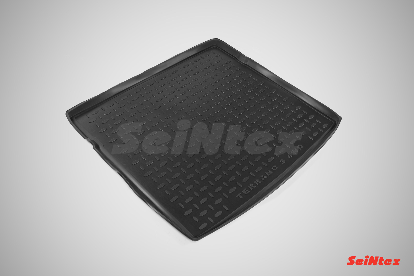 Полиуретановый коврик багажника "Seintex" Nissan Terrano III Полный привод 2014-2016