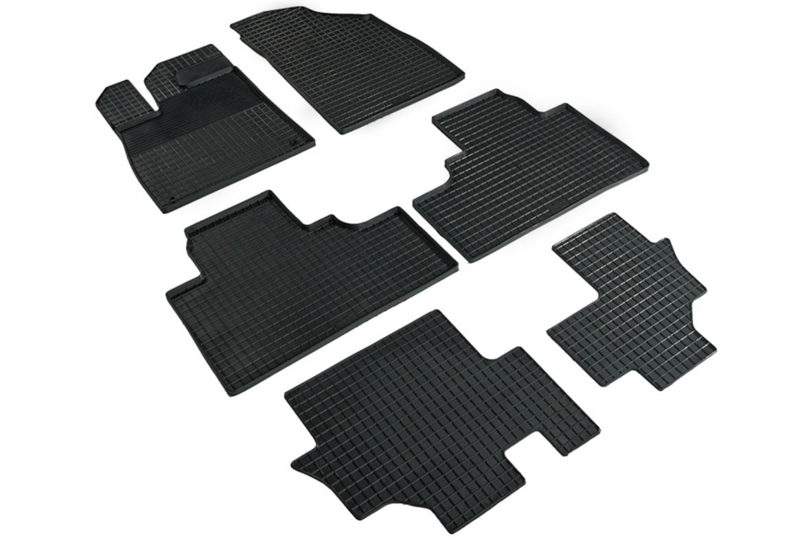 Резиновые коврики салона Сетка "Seintex", GAC GS8 II 2021-