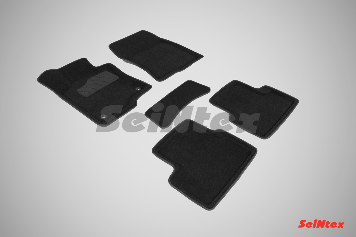 Ворсовые 3D коврики салона "Seintex", Honda Accord VIII 2008-2013