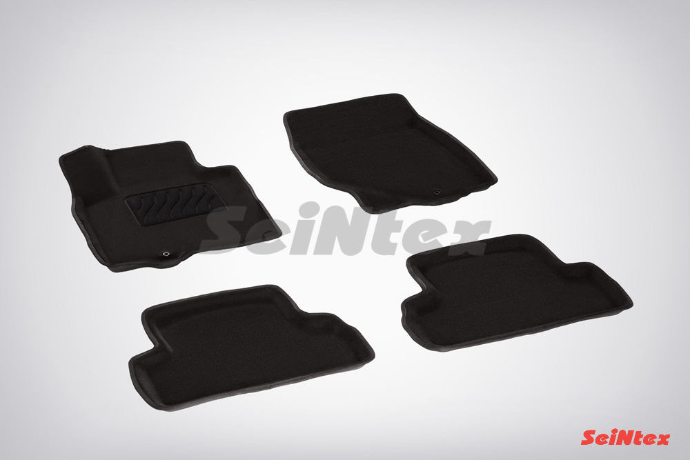 Ворсовые 3D коврики салона "Seintex", Infiniti QX50 / EX35 2007-2015