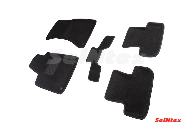 Ворсовые 3D коврики салона "Seintex", Audi Q5 2008-2017