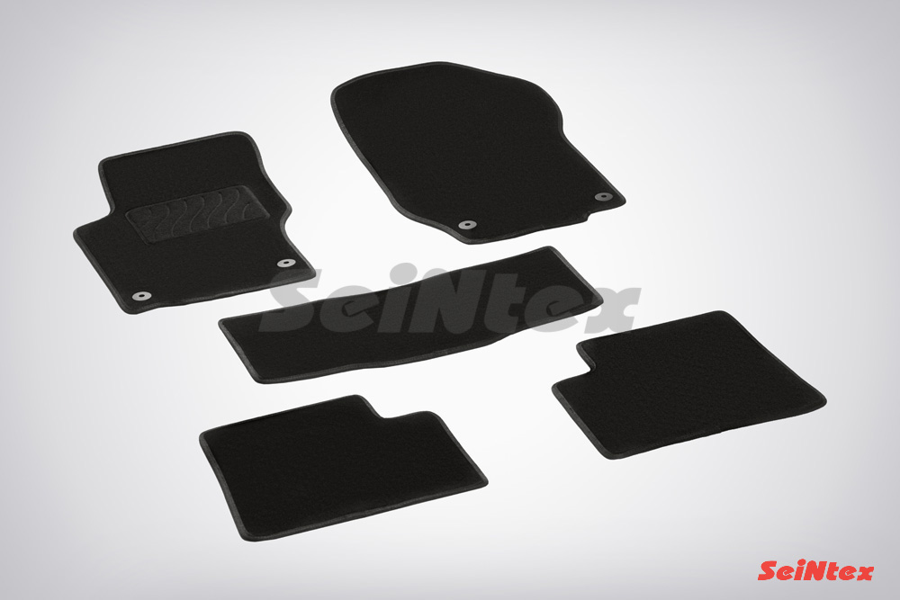 Ворсовые LUX коврики салона "Seintex", Mercedes M Class W164 2005-