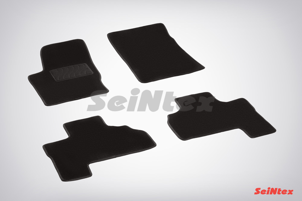 Ворсовые LUX коврики салона "Seintex", SSANGYONG Actyon 2007-2010