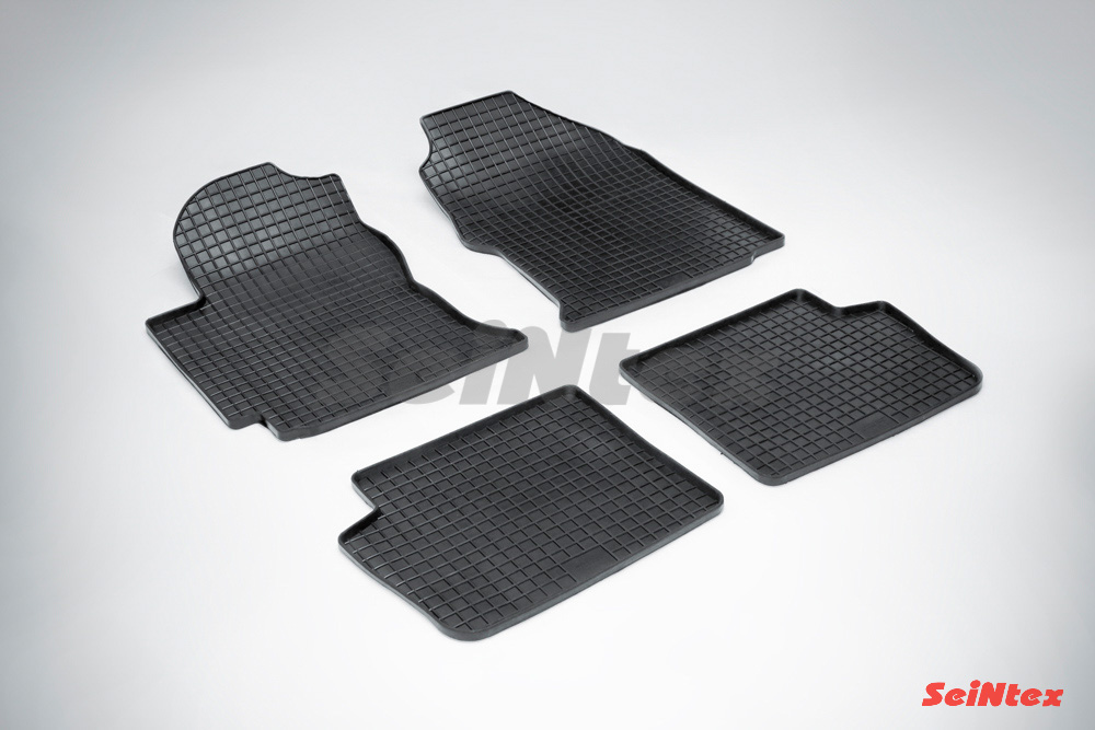 Резиновые коврики салона Сетка "Seintex", Toyota Corolla 2000-2006