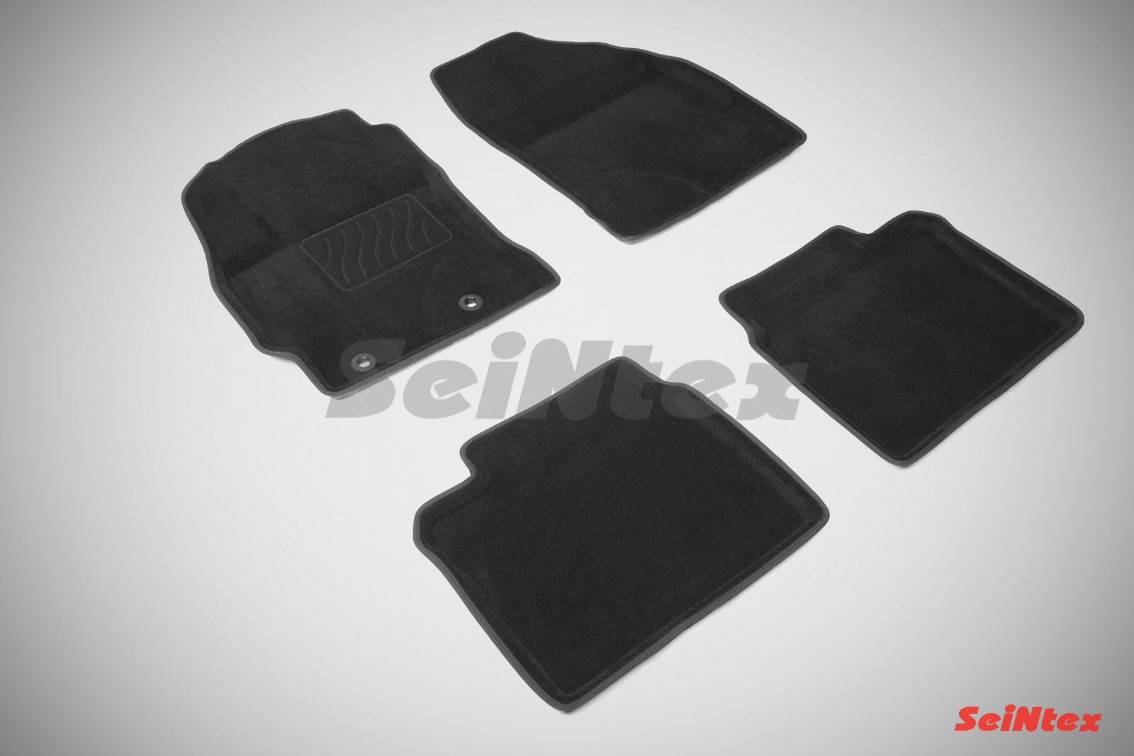 Ворсовые 3D коврики салона "Seintex", Toyota Corolla Xll (E160,170) 2013-2018