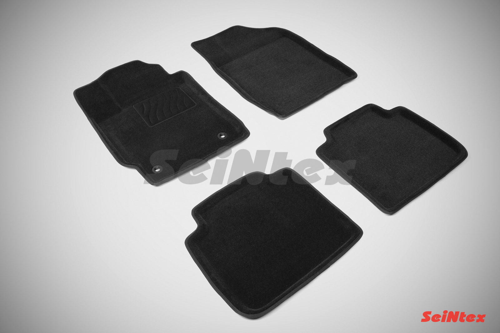 Ворсовые 3D коврики салона "Seintex", Toyota Camry V 40 2006-2012