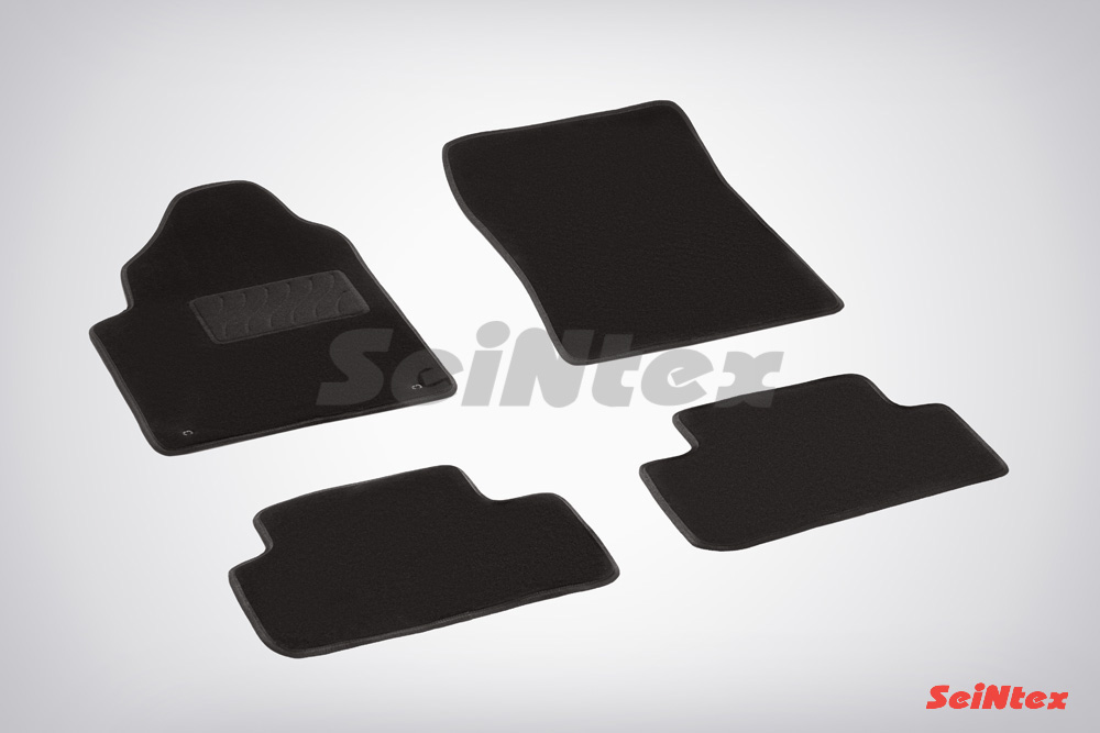 Ворсовые LUX коврики салона "Seintex", SSANGYONG Rexton 2001-2008