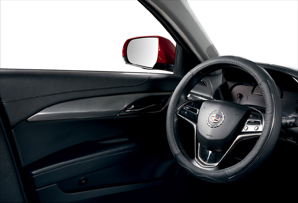 Оплетка на руль TS 1108 натуральная кожа, Диаметр 37-39 см. «Автопилот»