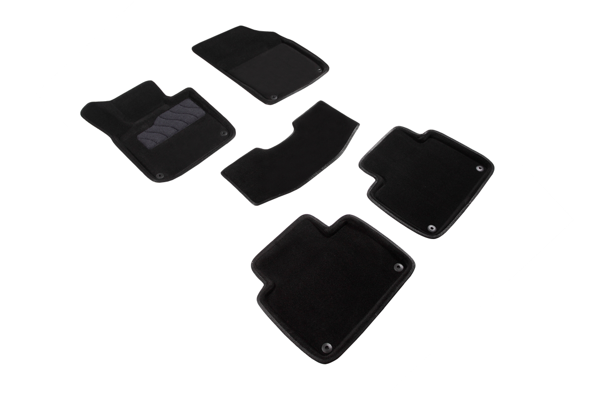 Ворсовые 3D коврики салона "Seintex", Volvo S90 / V90 2016-