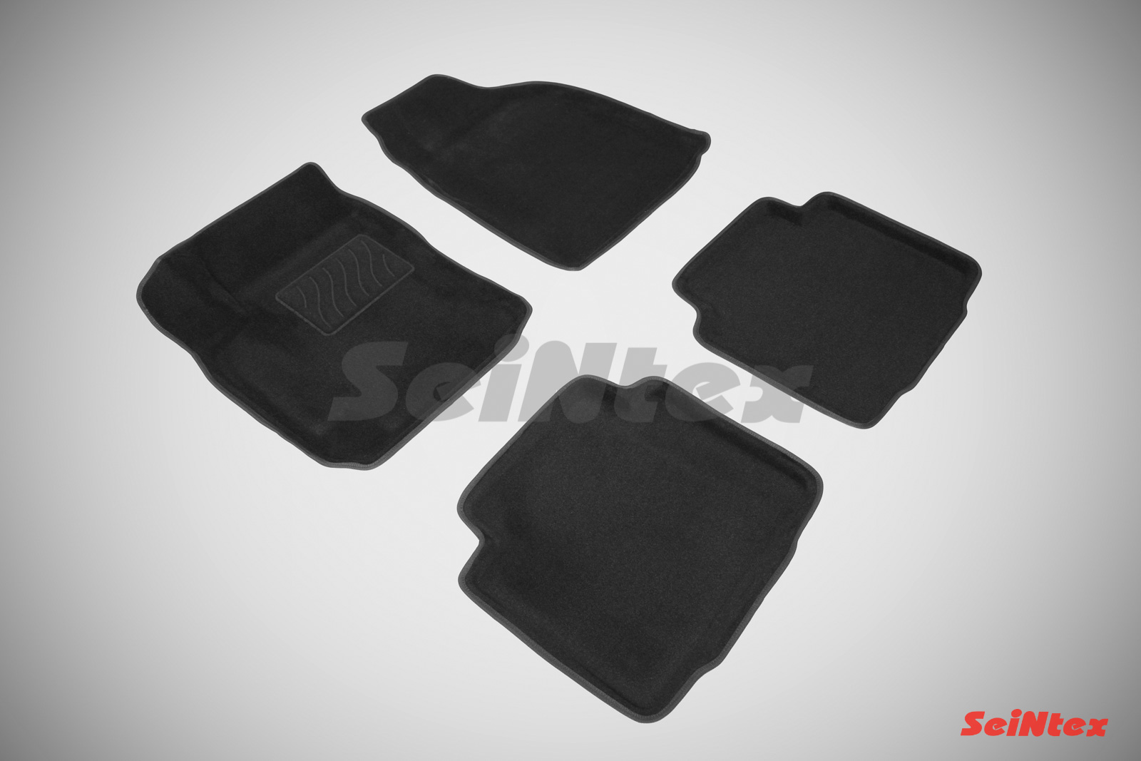 Ворсовые 3D коврики салона "Seintex", Hyundai Matrix 2001-2010