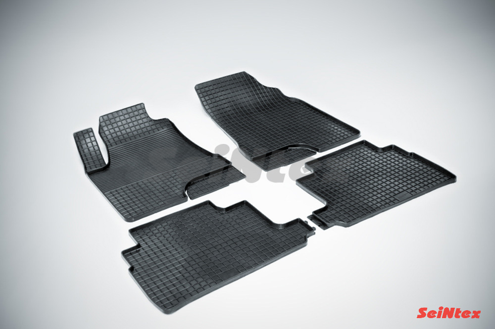Резиновые коврики салона Сетка "Seintex", Lexus RX II 450 2003-2009