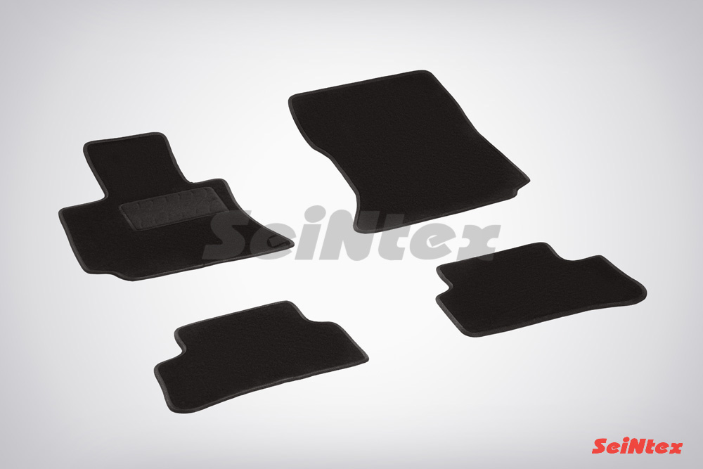 Ворсовые LUX коврики салона "Seintex", Mercedes E Class W212 2007-2016