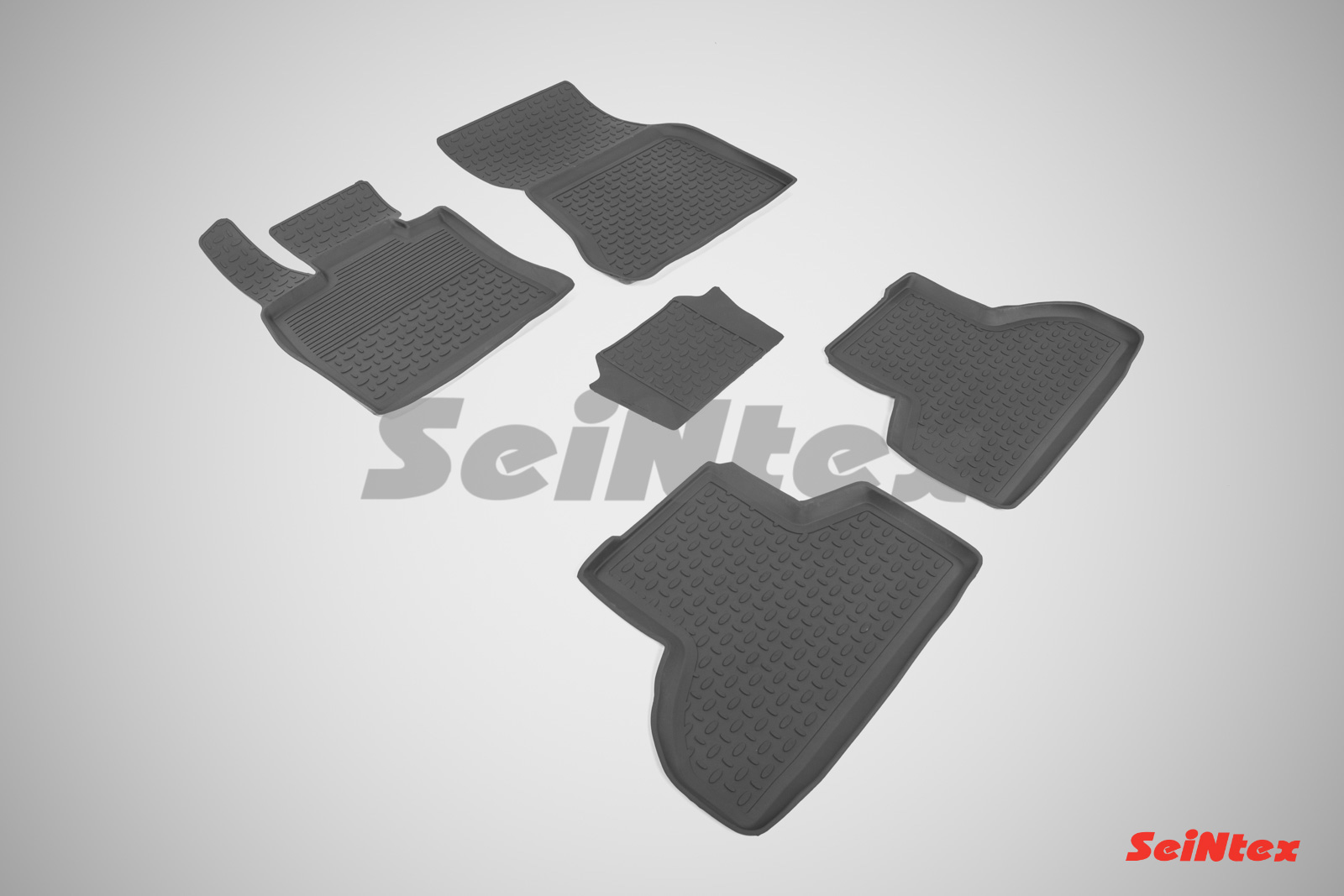 Резиновые коврики салона Высокий борт "Seintex" BMW X5 F15 / BMW X6 F16 2014-