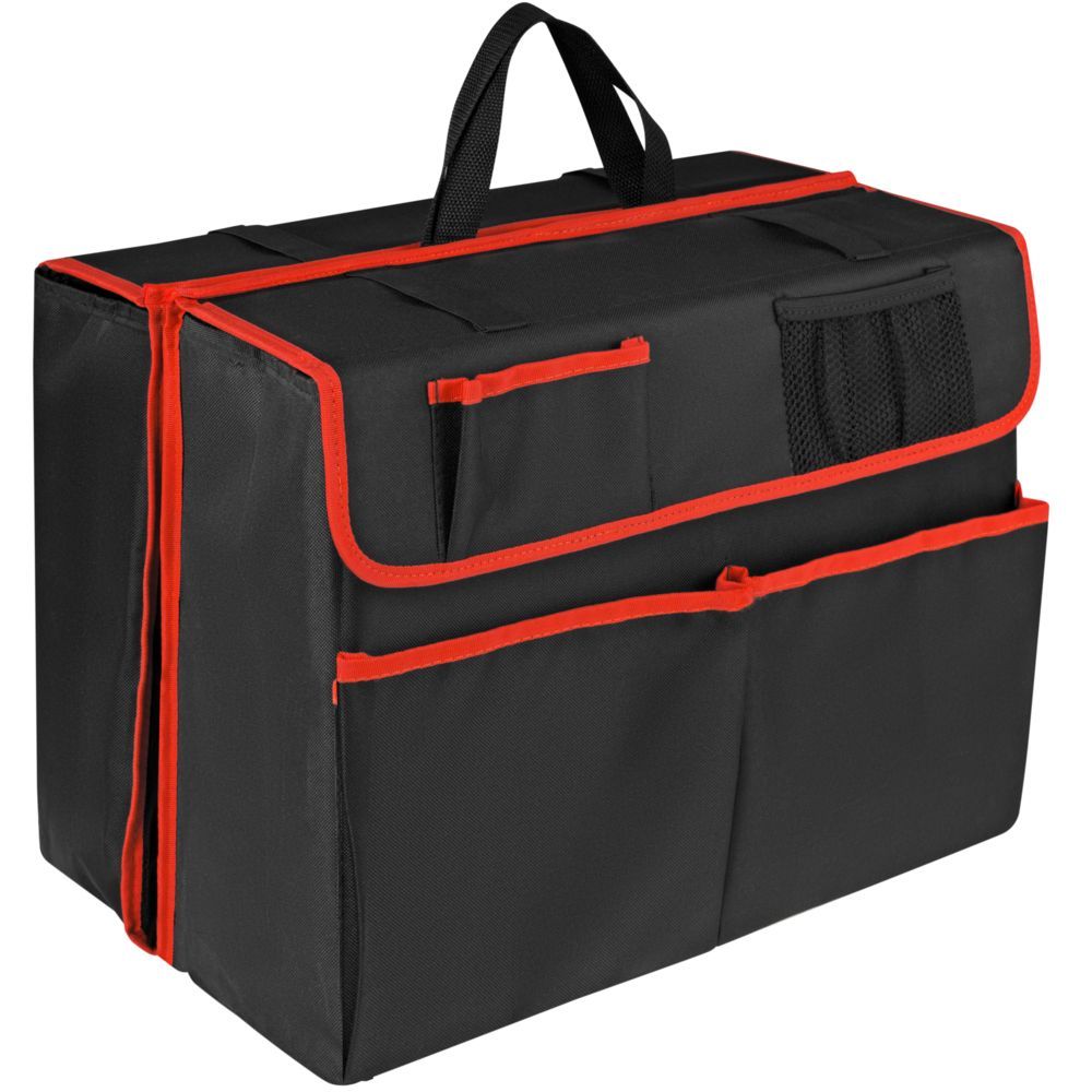 Сумка-органайзер текстильный в багажник автомобиля "Double Trunk" 2/45*30*2/15 см см "Трансформер"