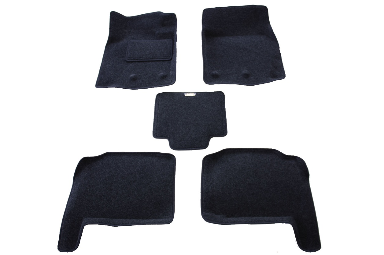Ворсовые 3D коврики салона "Boratex" Lexus LX 570 / Toyota Land Cruiser 200 2012-