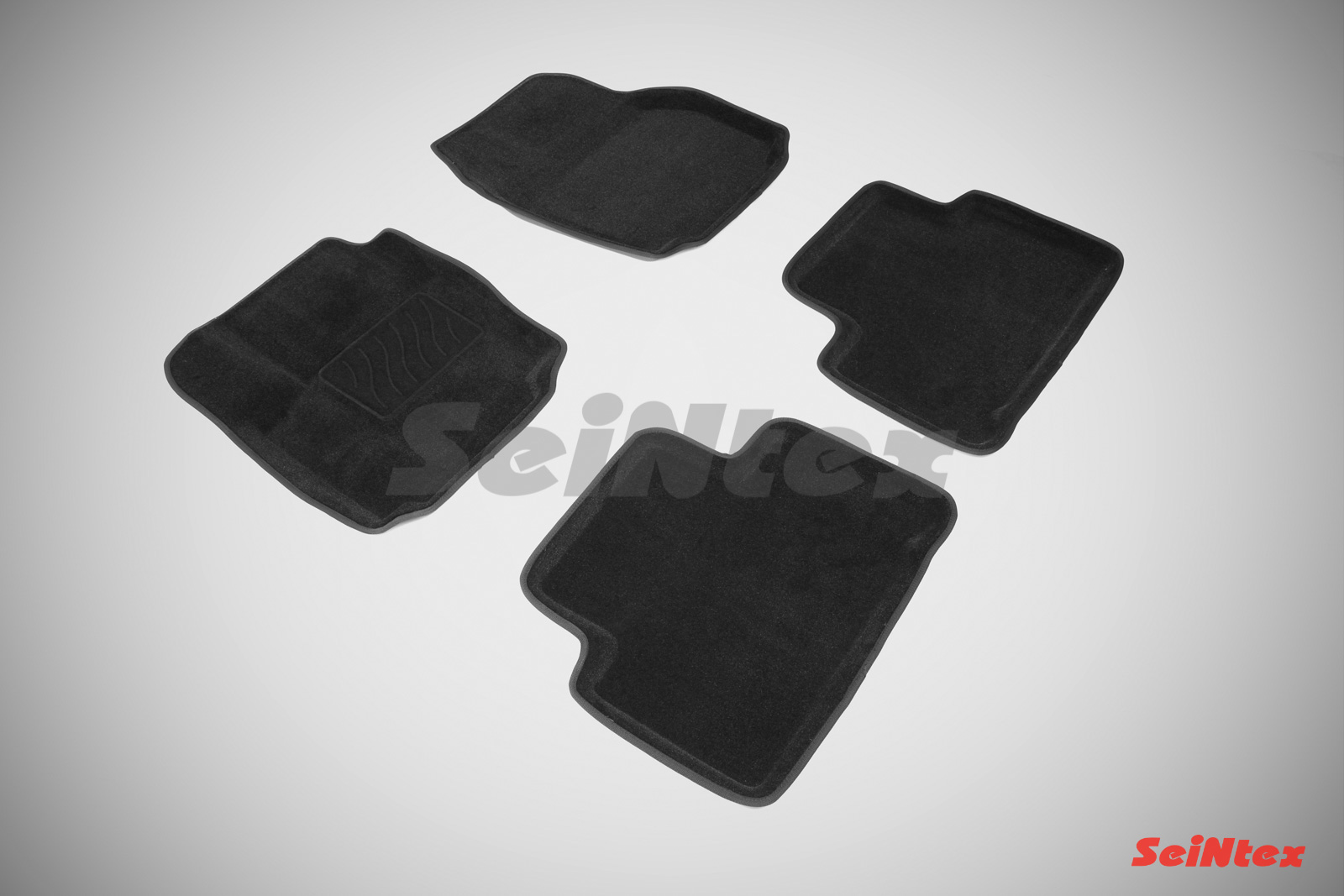 Ворсовые 3D коврики салона "Seintex", Ford S-Max 2006-2015