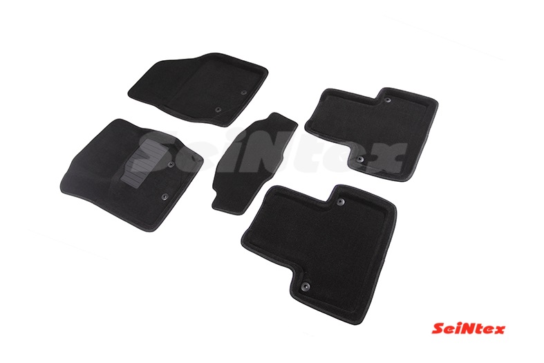 Ворсовые 3D коврики салона "Seintex", Volvo XC 90 2002-2014