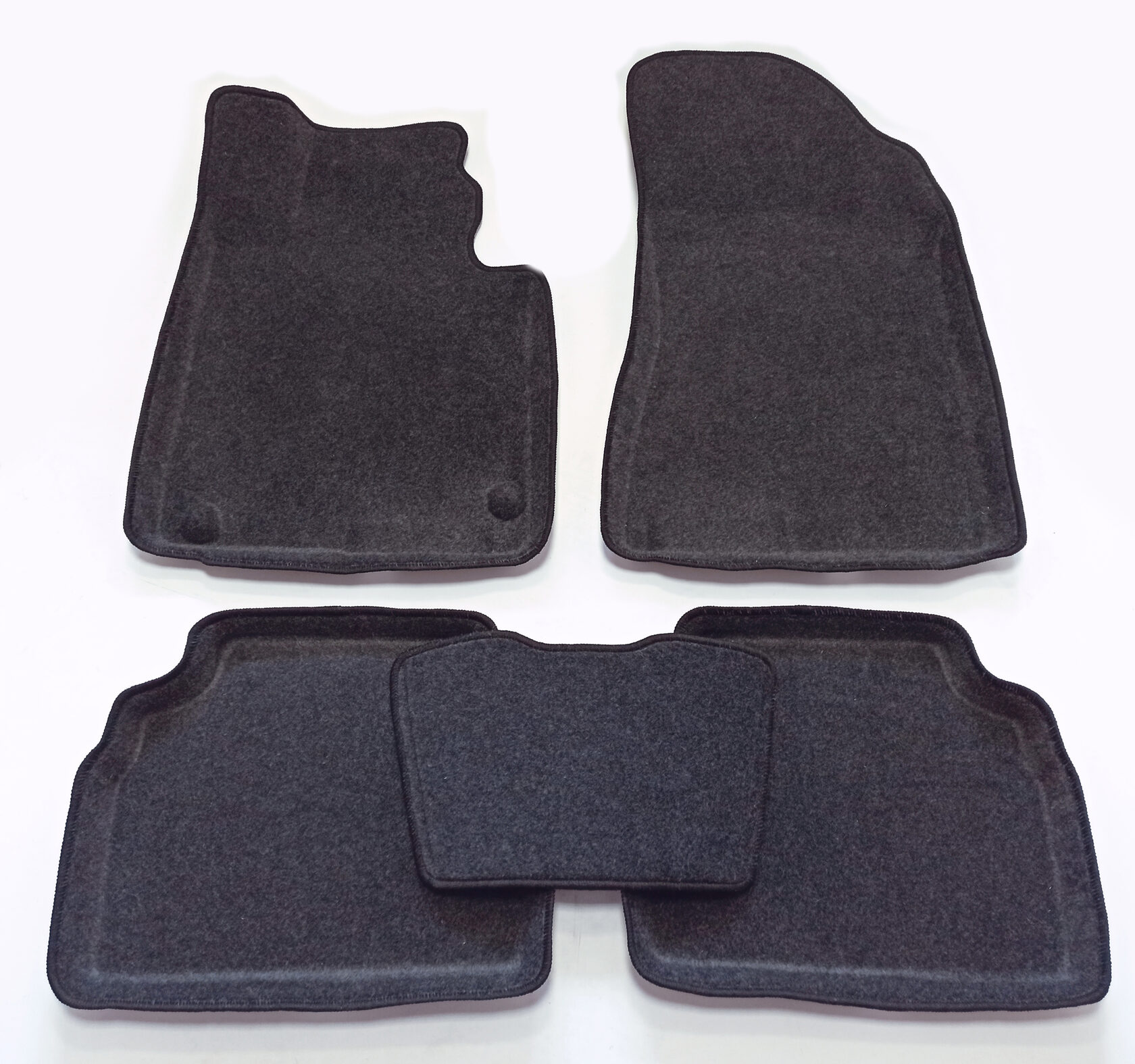 Ворсовые 3D коврики салона "Boratex" KIA К5 2020-