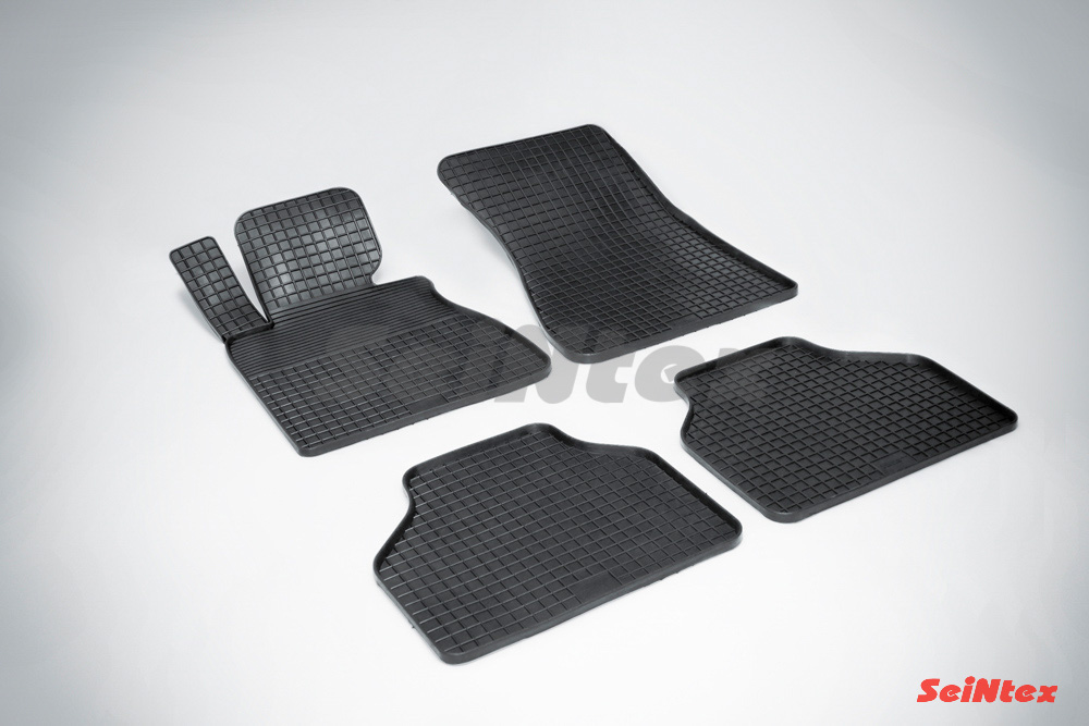 Резиновые коврики салона Сетка "Seintex", BMW 7 E65 2001-2008