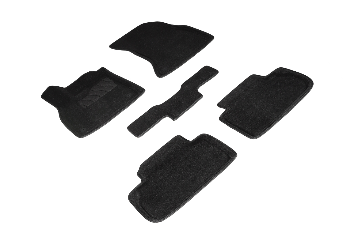 Ворсовые 3D коврики салона "Seintex", Audi Q5 ll Rest 2020-