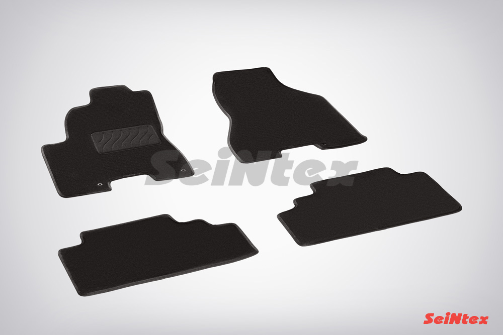 Ворсовые LUX коврики салона "Seintex", Hyundai Tucson 2004-2010