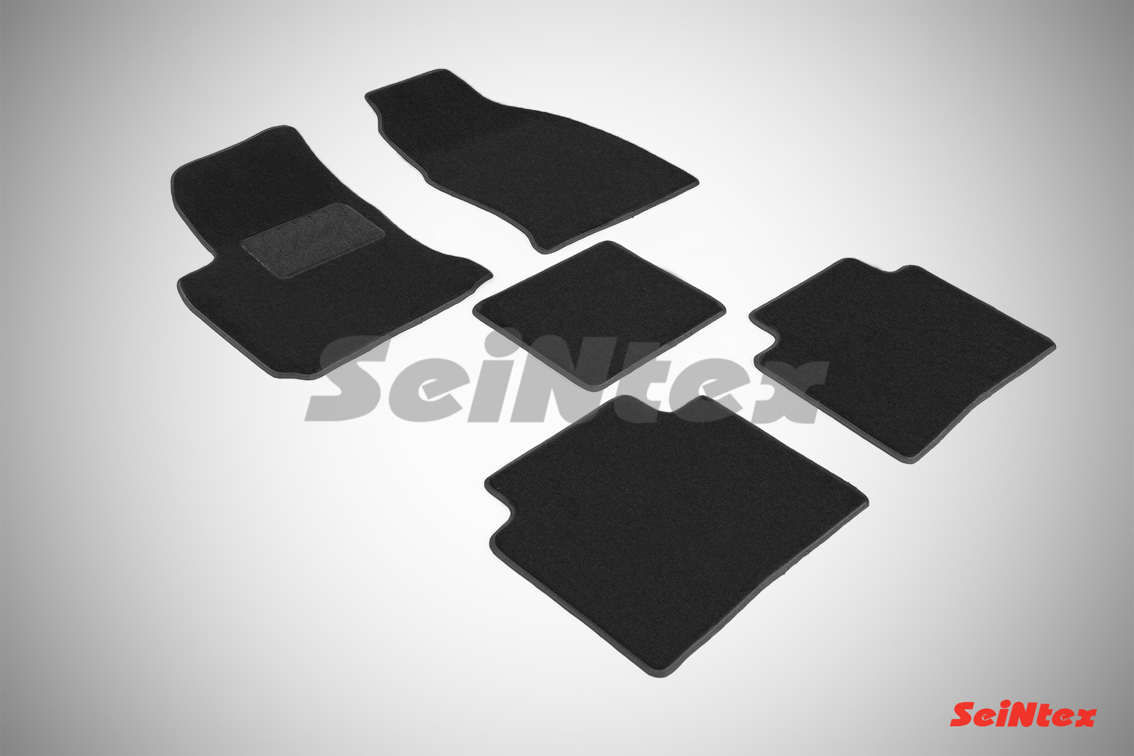 Ворсовые LUX коврики салона "Seintex", Hyundai Matrix 2001-2010