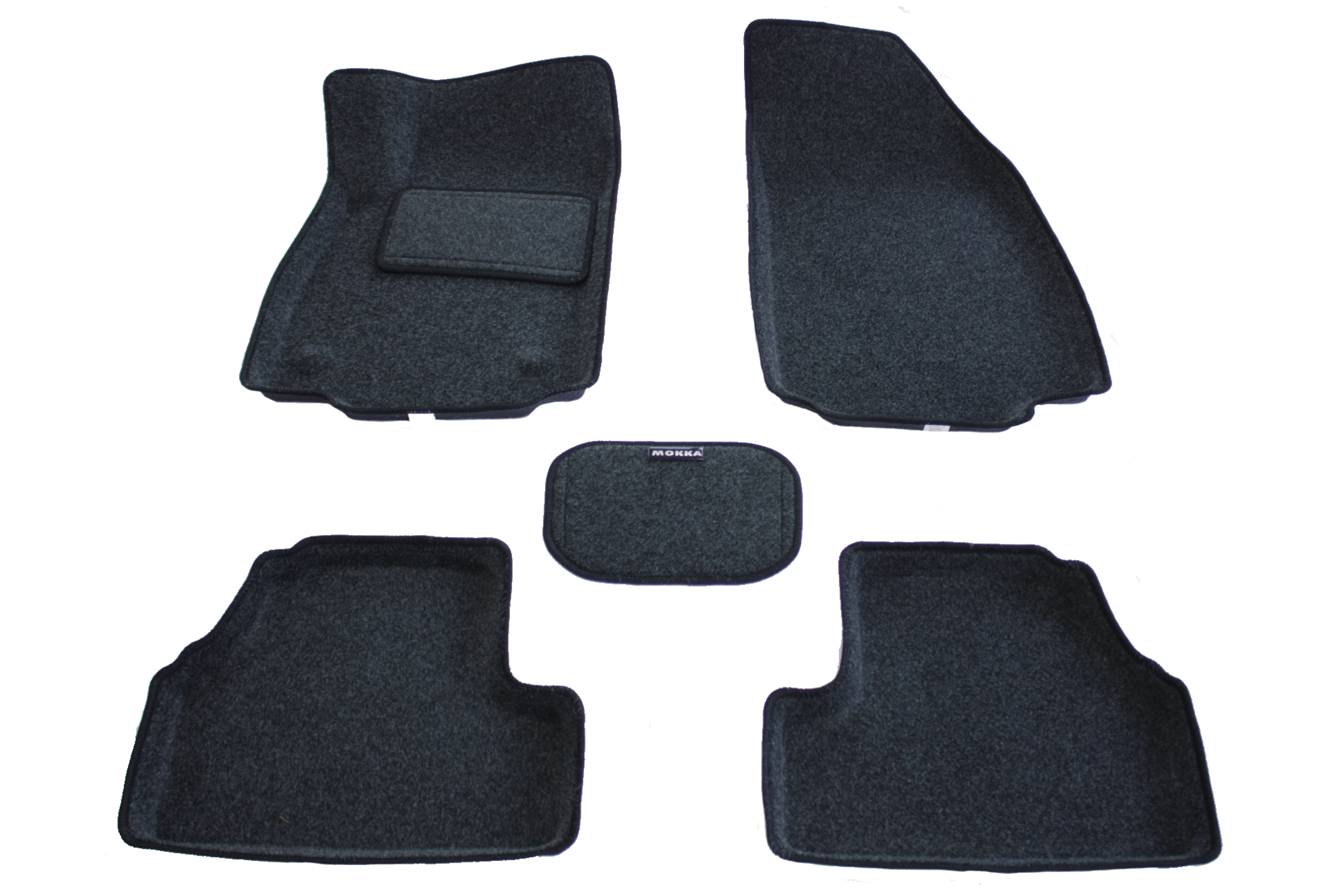 Ворсовые 3D коврики салона "Boratex" Opel Mokka 2012-